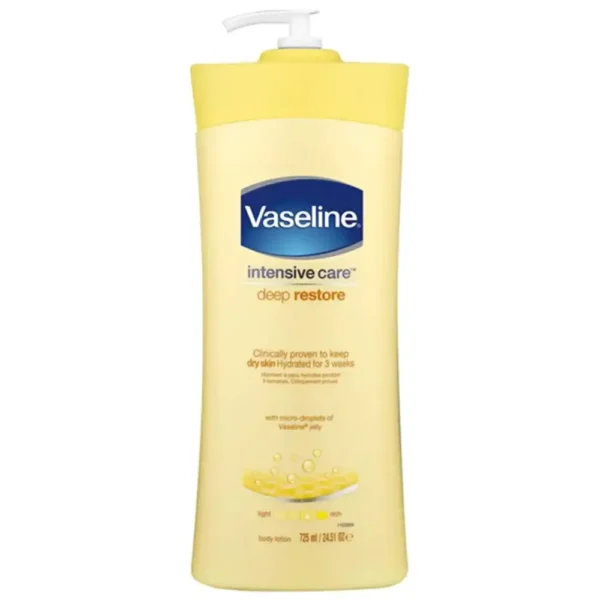 Vaseline Deep Restore Body Lotion 725ML Yellow