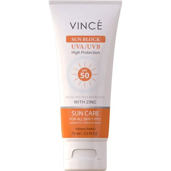 Vince UVA and UVB Protector SPF 50 80ML