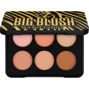 W7 Big Blush 6 Blusher Palette