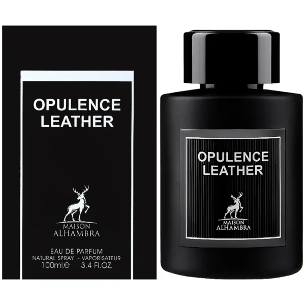 Alhambra Opulence Leather EDP For Unisex 100ml - Image 2