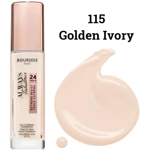 Bourjois Always Fabulous 24H Foundation - Image 3