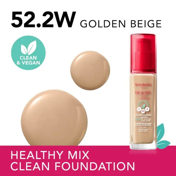 Bourjois Healthy Mix Clean & Vegan Foundation 30ml - Image 2