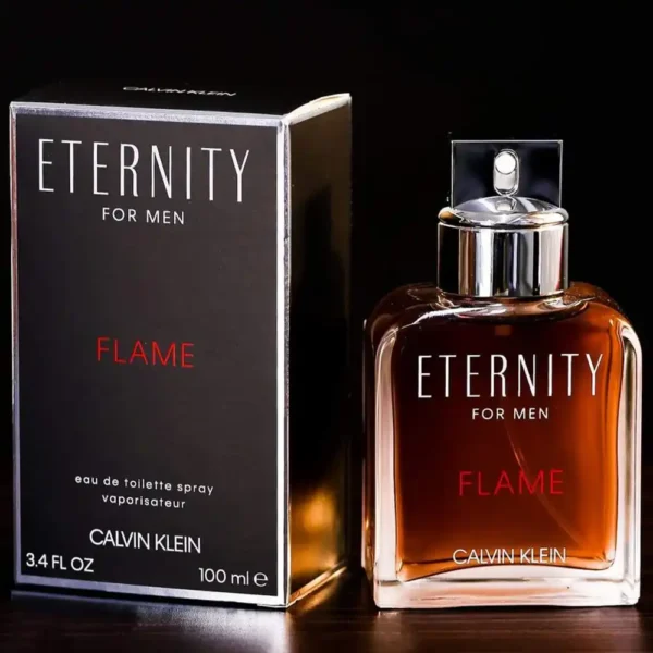 Calvin Klein Eternity Flame EDT For Men 100ML - Image 2