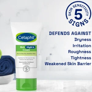 Cetaphil Hydrating & Replenishing Rich Night Cream 50g