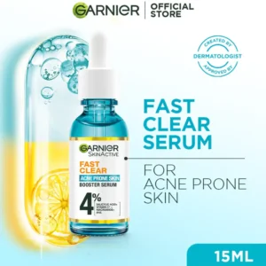 Garnier Fast Clear Serum For Acne Prone Skin 15ML Pak
