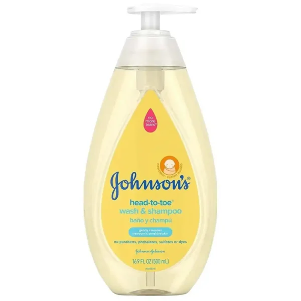 Johnsons Top-to-Toe Baby Wash 500ML