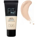 Maybelline Fit Me Matte & Poreless Liquid Foundation Tube 30ml