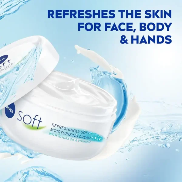 Nivea Soft Refreshingly Soft Moisturizing Cream 100ML