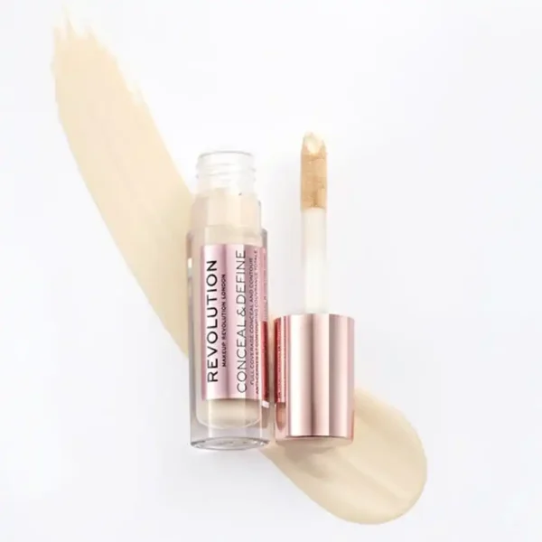 Revolution Conceal & Define 16H Full Coverage Concealer 4ml - Image 2