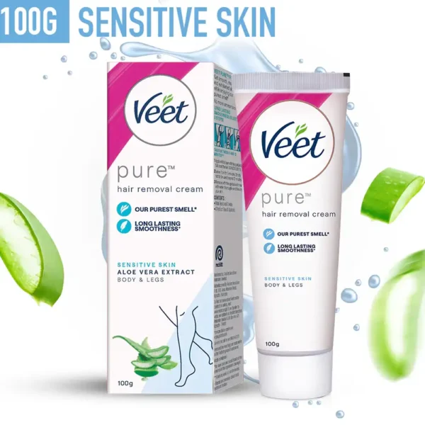 Veet Hair Removal Cream For Sensitive Skin 100G