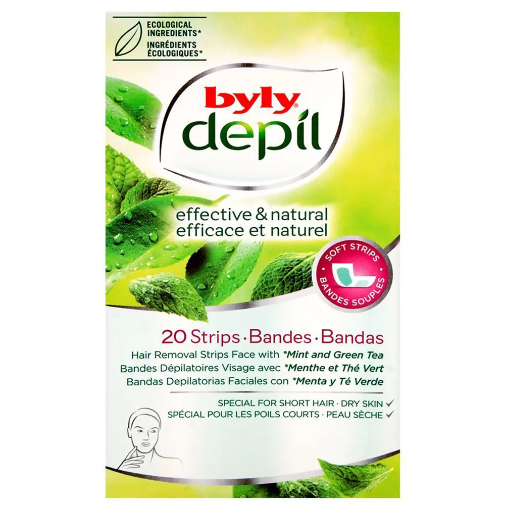 BYLY Depil Wax Strips 20s