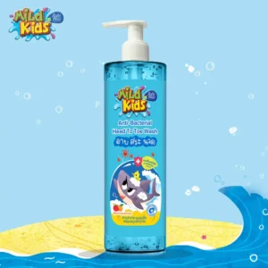 Babi Mild Anti Bacterial Head to Wash 480ml