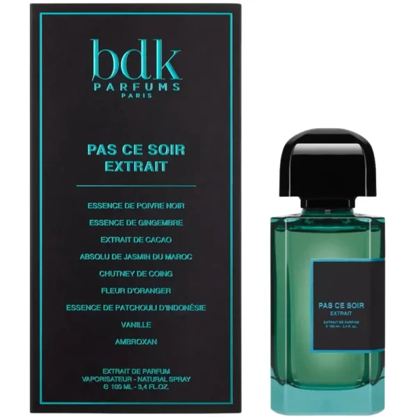 BDK Parfums Pas Ce Soir Extrait For Unisex 100ml - Image 2