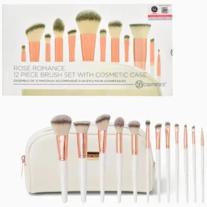 BH Cosmetics Rose Romance 12 Piece Brush Set