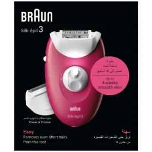 Braun Silk Epil 3 Epilator Se3-202