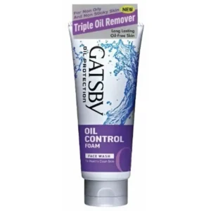 Gatsby Triple Oil Remover Oil Control Face Wash 120g