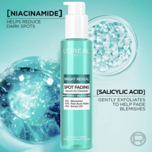 Loreal Bright Reveal Foam Niacinamide Cleanser 150ml