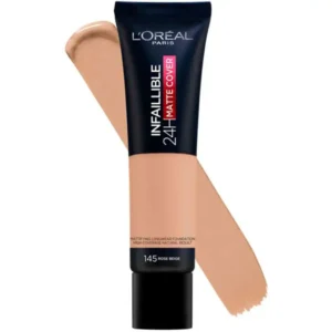 Loreal Infallible 24H Matte Cover 145 Rose Beige 30ml