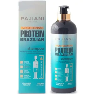 Pajiani Moisturizing Protein Brazilian Shampoo 850ml Blue