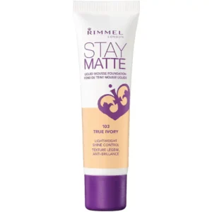 Rimmel Stay Matte Mousse Foundation 30ml 103 True Ivory