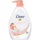 Dove Body Wash 1000ml - White Peach X White Tea