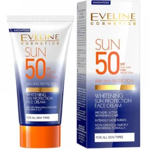 Eveline SPF 50 Sun Block Whitening Protection Cream 50ml