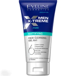 Eveline Men 6 in 1 X-Treme Mattifying Face Cleansing Gel 150ml