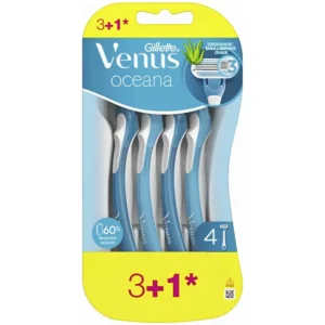 Gillette Venus Oceana Women Disposable Razor 4s