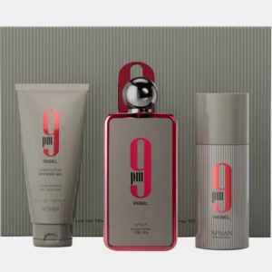 Afnan 9Pm Rebel Perfume Gift Set For Unisex