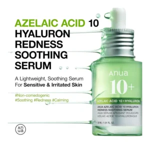 Anua Azelaic Acid 10+ Hyaluron Redness Soothing Serum 30ml