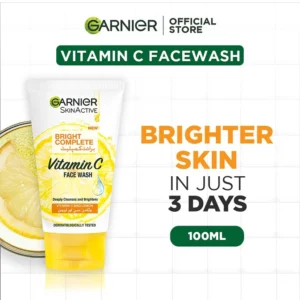 Garnier Skin Active Bright Complete Vitamin C Face Wash 100ml