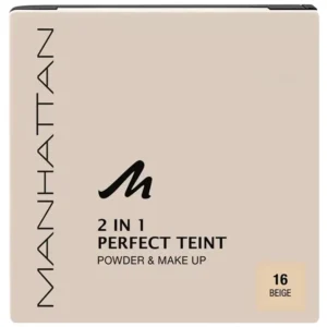 Manhattan 2 In 1 Perfect Teint Powder & Make Up