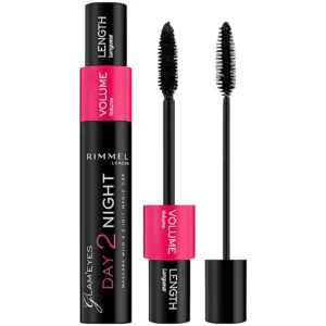 Rimmel Glam Eyes Day 2 Night Black Mascara 9ml