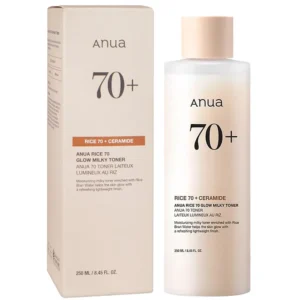 Anua Rice 70+ Ceramide Milky Toner 250ml