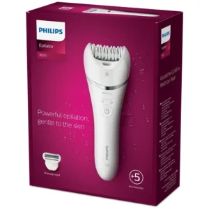 Philips Series 8000 Wet & Dry Epilator BRE700