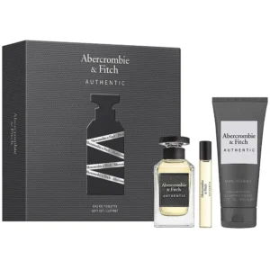 Abercrombie & Fitch Authentic 3 Piece Gift Set For Men