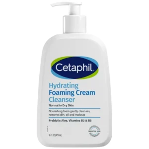 Cetaphil Hydrating Foaming Cream Cleanser 473ml Normal to Dry Skin