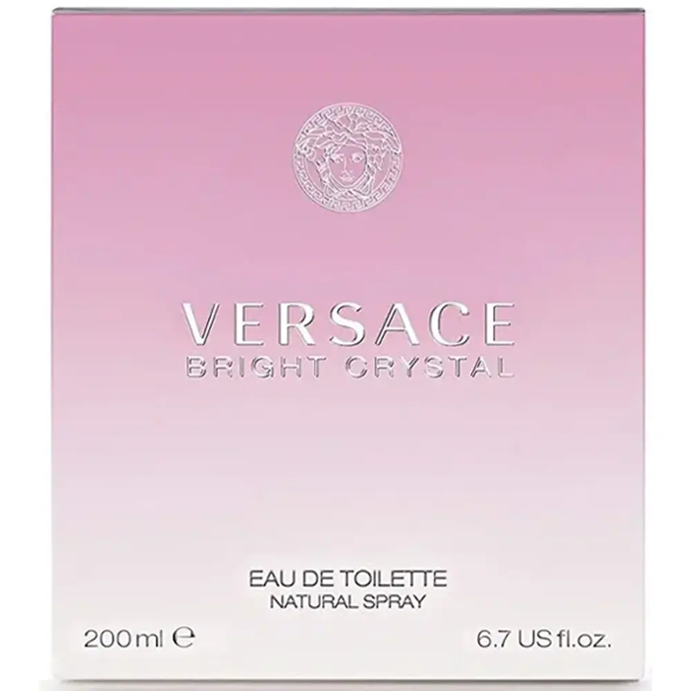 Versace Bright Crystal EDT For Women 200ml - Image 3