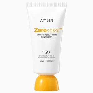 Anua Zero - Cast Moisturizing Finish Sunscreen SPF50+ 50ml