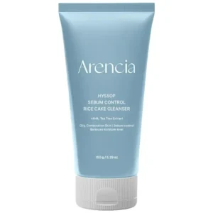 Arencia Hyssop Sebum Control Rice Cake Cleanser 150g