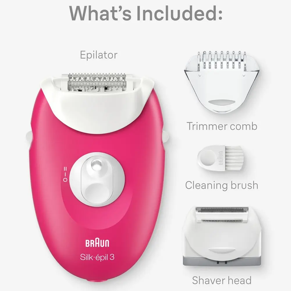 Braun Silk-Epil 3 SE3-032 Epilator - Image 3