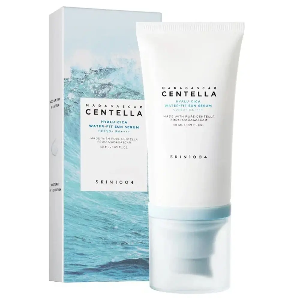 SKIN1004 Madagascar Centella - Hyalu-Cica Water-Fit Sun Serum SPF50+ PA++++ - 50ml - Image 2