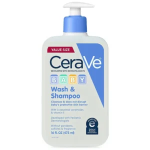 Cerave Baby Wash & Shampoo 473ml