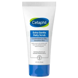 Cetaphil Extra Gentle Daily Scrub Combination To Oily Sensitive Skin 178ml