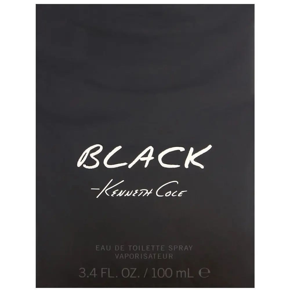 Kenneth Cole Black EDT For Men 100ml - Image 3