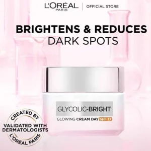 Loreal Glycolic Bright Glowing Day Cream SPF17 50ml