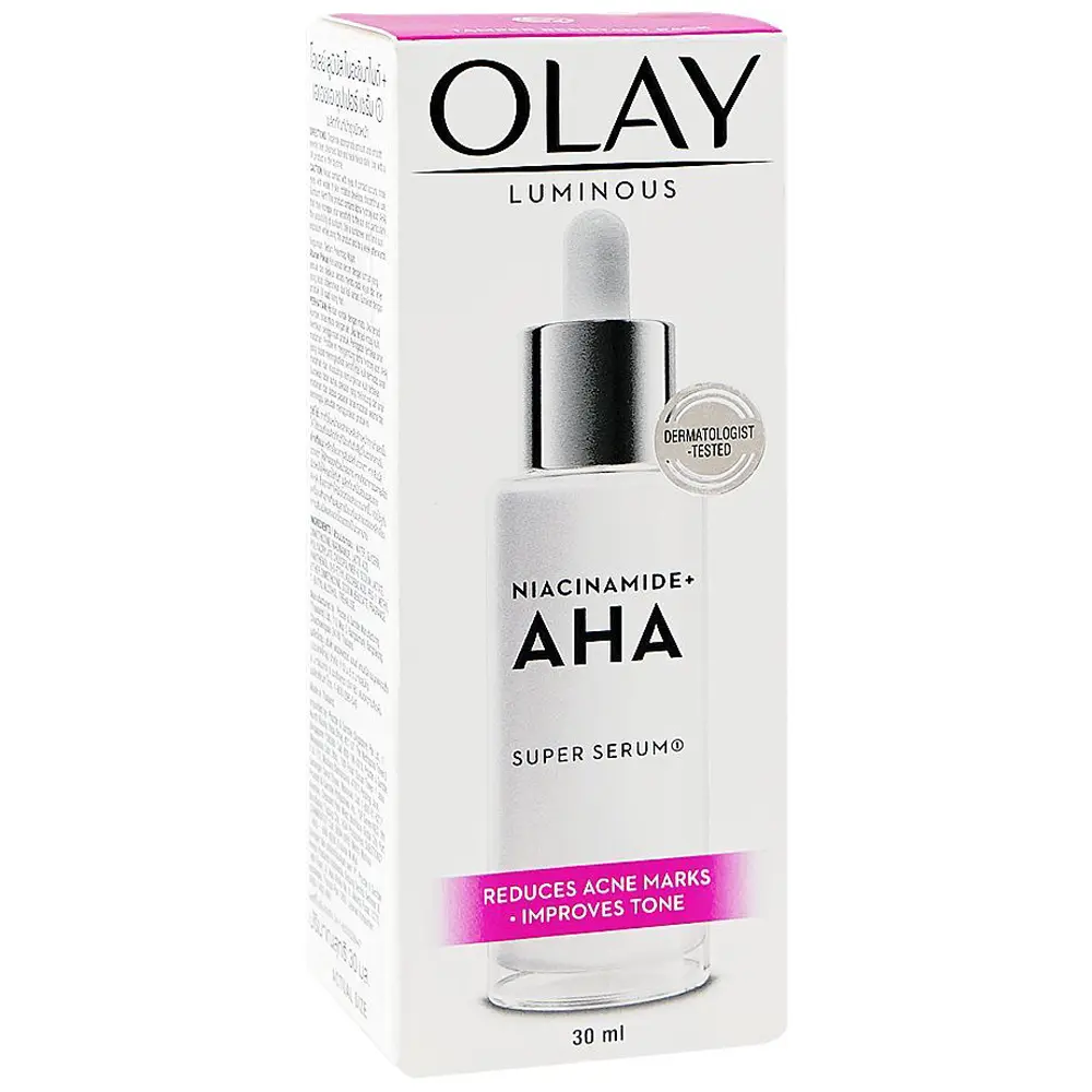 Olay Luminous Niacinamide + AHA Super Serum 30ml - Image 3
