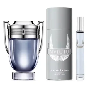 Paco Rabanne Invictus EDT For Men Gift Set