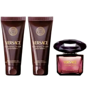 Versace Crystal Noir Femme EDP 3 Piece Gift Set