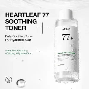 Anua Heartleaf 77+ Hyaluron Soothing Toner 250ml